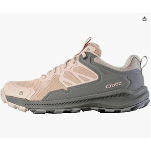 Oboz Katabatic Low Hiking B-Dry Waterproof Shoes Womens Dusty Rose 8.5